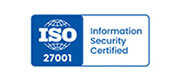 ISO Information security certified